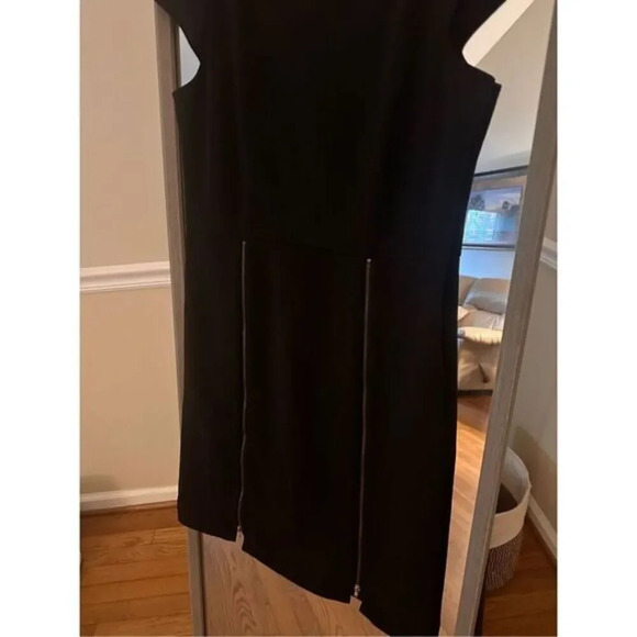 Emma & Michele Black Sheath Dress Size 10 - Picture 3 of 7